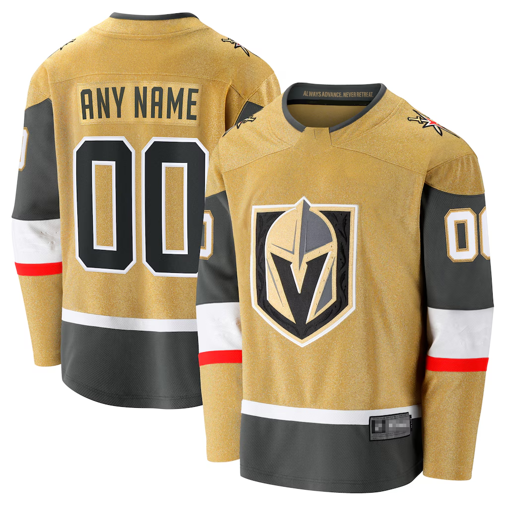Moorv Custom VG.Knights Home Breakaway Jerseys