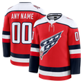 Moorv Custom W.Capitals Red Alternate Premium Jerseys