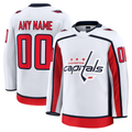 Moorv Custom W.Capitals White Away Premium Jerseys