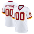 Moorv Custom W.Commanders White Game Super Bowl Era Stitched Jerseys