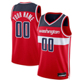 Moorv Custom W.Wizards Red Swingman Jerseys - Icon Edition