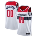 Moorv Custom W.Wizards White Swingman Jerseys - Association Edition