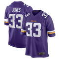 Moorv MN.Vikings #33 Aaron Jones Purple Game Player Jersey Stitched American Stitched Jerseys