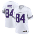 Moorv MN.Vikings #84 Randy Moss White Alternate Retired Player Game Jersey American Stitched Jerseys