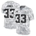 Moorv MN.Vikings #33 Aaron Jones Player Arctic Camo Salute to Service Limited Stitched Jerseys