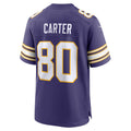 Moorv MN.Vikings #80 Cris Carter Purple Retired Player Alternate Game Stitched Jerseys