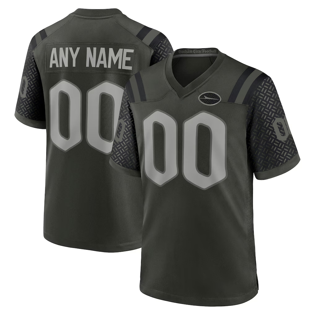 Moorv Custom NY.Jets Black 2025 Rivalries Collection Game Stitched Jerseys