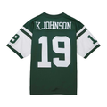 Moorv NY.Jets #19 Keyshawn Johnson Mitchell & Ness Green Legacy Replica Stitched Jerseys