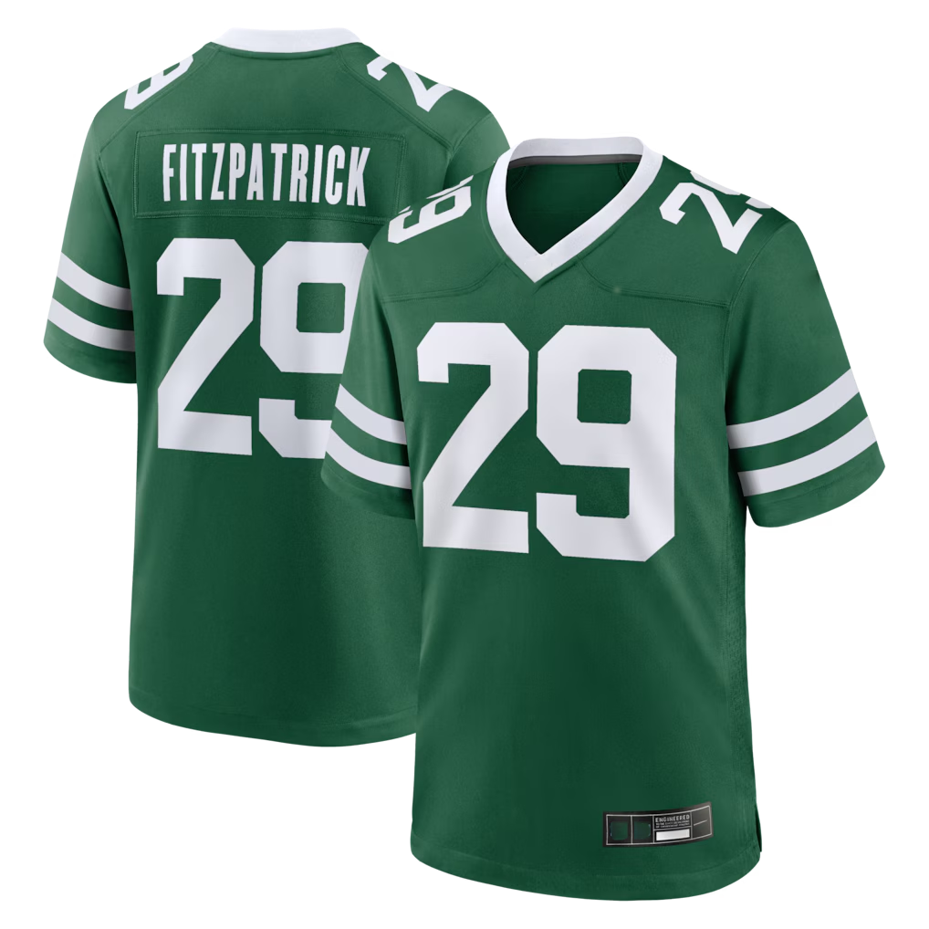 Moorv NY.Jets #29 Minkah Fitzpatrick Legacy Green Game Stitched Jerseys