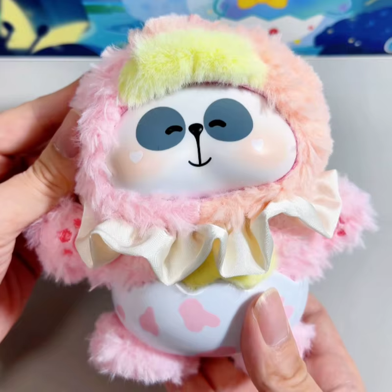 Moorv Toy City Mr Pa Plush Blind Box Dinosaur Park Series Cute Panda Stuffed Doll Desktop Ornament Soft Plush Toy Gift For Fans